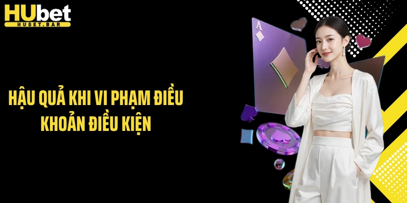 Hậu quả khi vi phạm điều khoản điều kiện